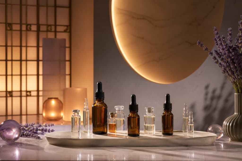 Branding-safe editorial image for Antioxidant Recovery Support Guide: varied visual style, cool ivory clinical atmosphere, no readable text